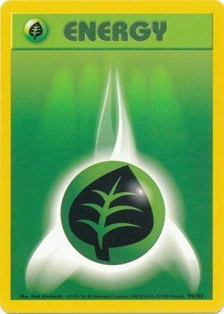 Grass Energy (99/102) – Base Set Unlimited – Buy Now