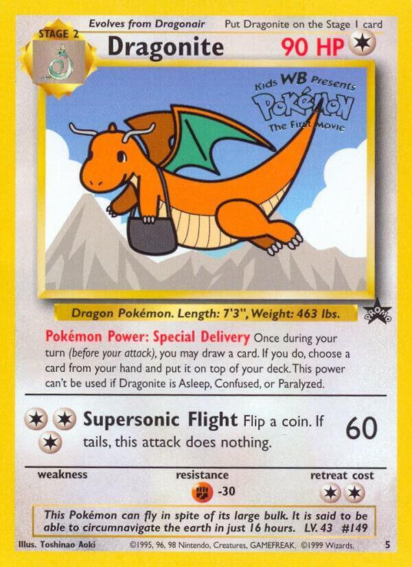 Dragonite (5) – Wizards of the Coast: Black Star Promos - Shop Now