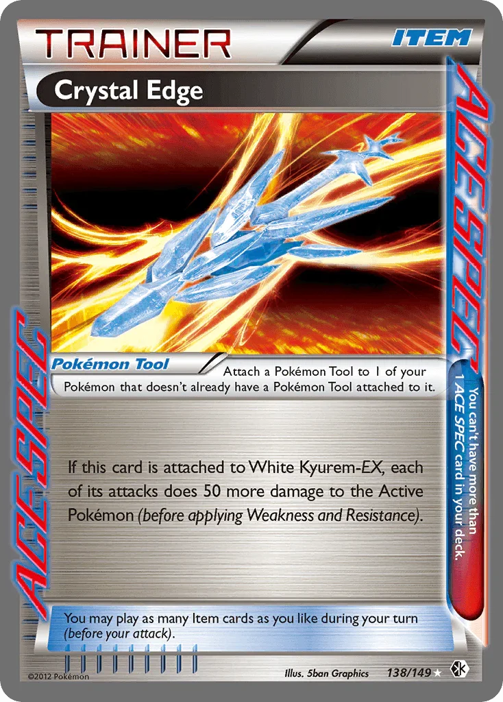 Crystal Edge (138/149) – Black & White: Boundaries Crossed | Shop Today
