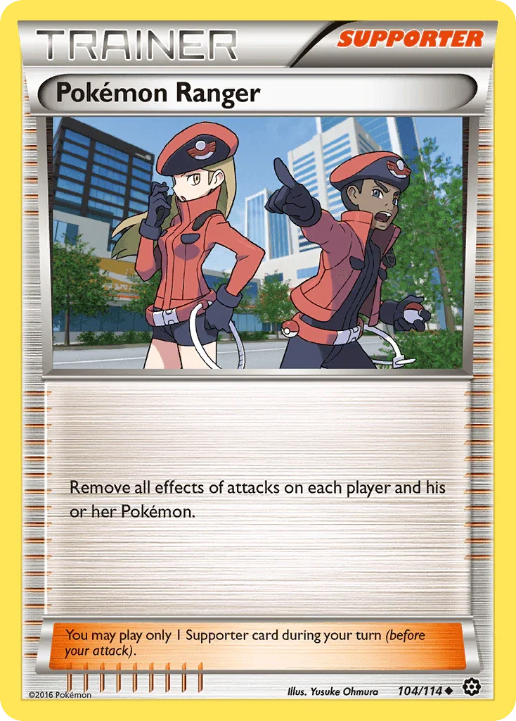 Pokemon Ranger (104/114) – XY: Steam Siege - In Stock Now