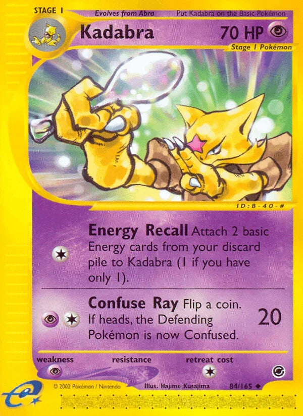 Kadabra (84/165) – Expedition: Base Set | Shop Today