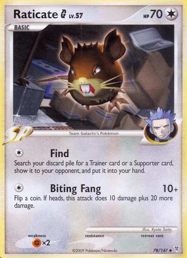 Raticate G (78/147) – Platinum: Supreme Victors – For Sale