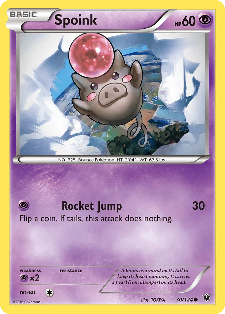 Spoink (30/124) – XY: Fates Collide – For Sale