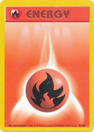Fire Energy (98/102) – Base Set Unlimited - In Stock Now