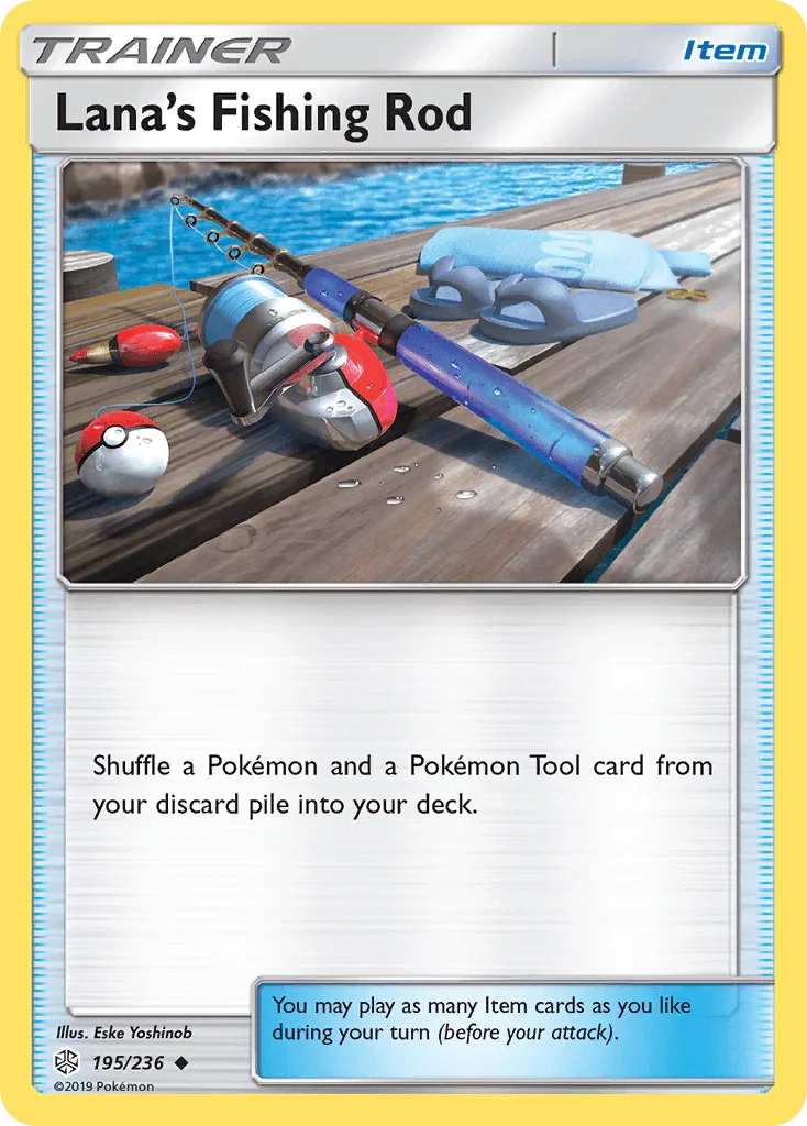 Lana's Fishing Rod (195/236) – Sun & Moon: Cosmic Eclipse - Shop Now