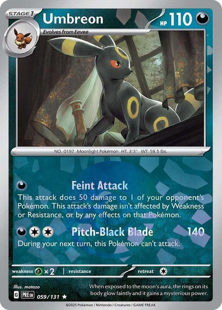 Umbreon (059/131) – Scarlet & Violet: Prismatic Evolutions | Order Now