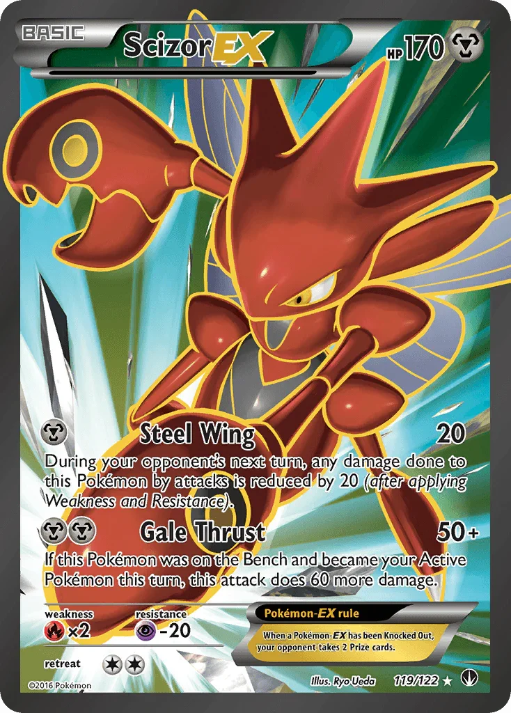 Scizor EX (119/122) – XY: BREAKpoint - Shop Now