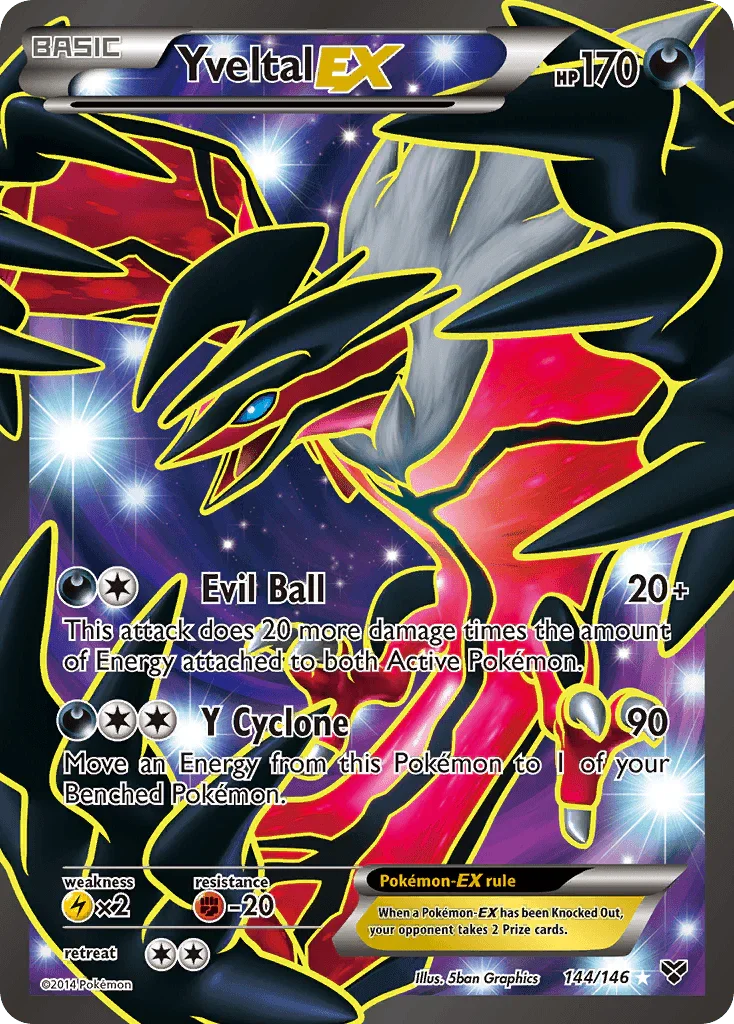 Yveltal EX (144/146) – XY: Base Set | Buy Online