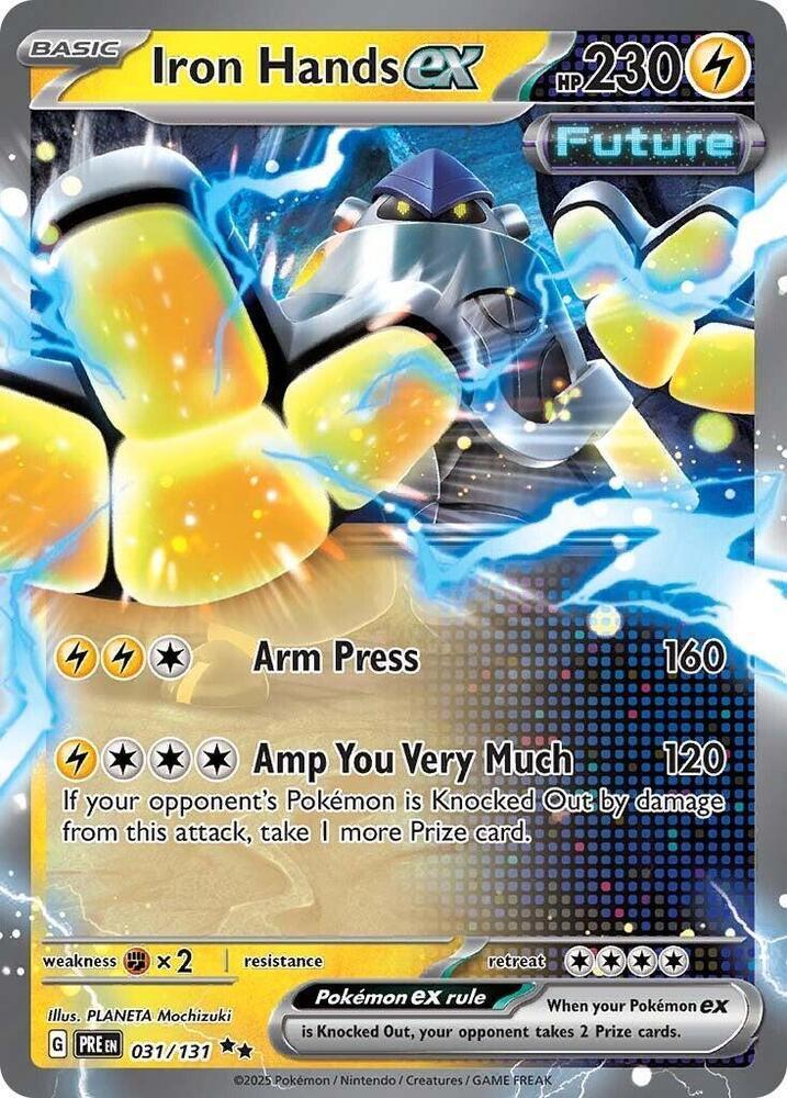 Iron Hands ex (031/131) – Scarlet & Violet: Prismatic Evolutions | Buy Online