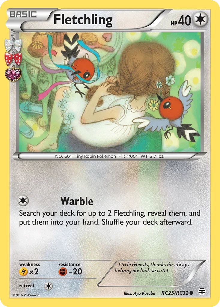 Fletchling (RC25/RC32) – XY: Generations - In Stock Now