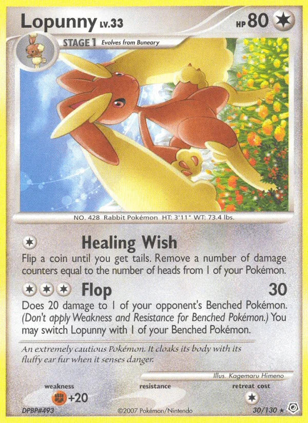 Lopunny (30/130) – Diamond & Pearl: Base Set | Order Today