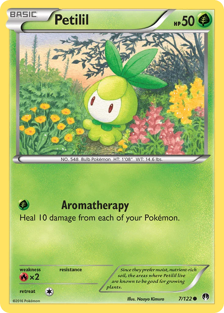 Petilil (7/122) – XY: BREAKpoint | Fast Shipping
