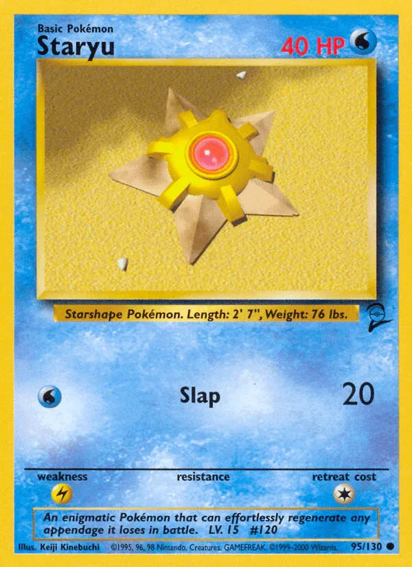 Staryu (95/130) – Base Set 2 - Shop Now
