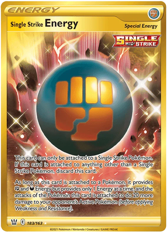 Single Strike Energy (183/163) – Sword & Shield: Battle Styles | Shop Today