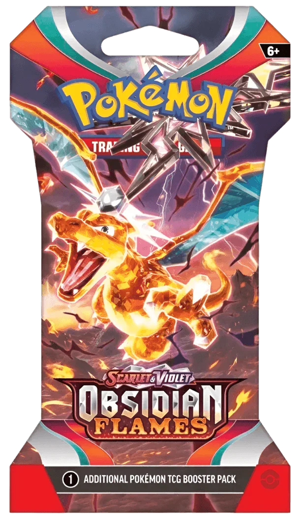 Scarlet & Violet: Obsidian Flames - Sleeved Booster Pack | Fast Shipping