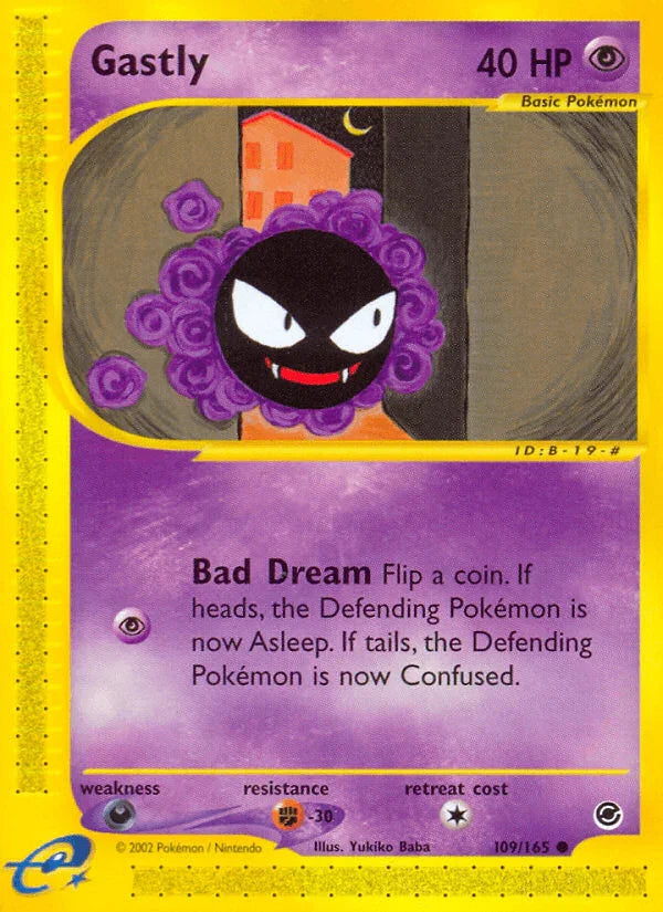 Gastly (109/165) – Expedition: Base Set – For Sale