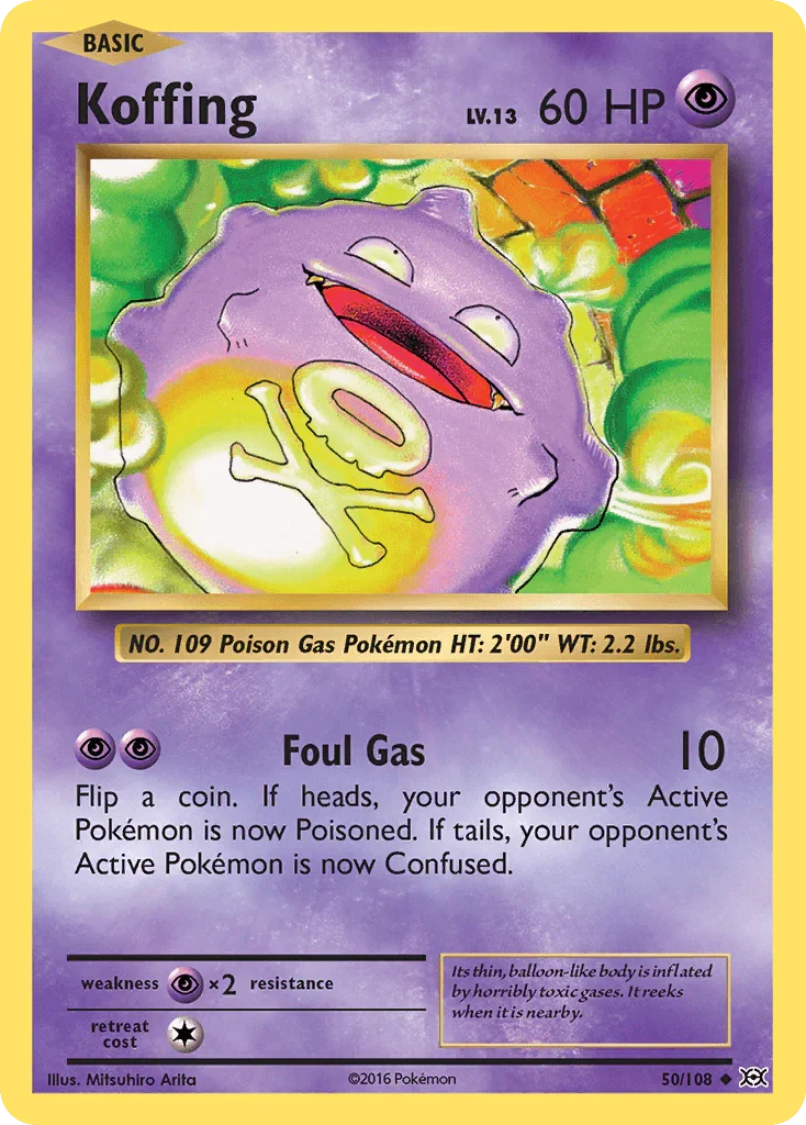 Koffing (50/108) – XY: Evolutions | Order Today