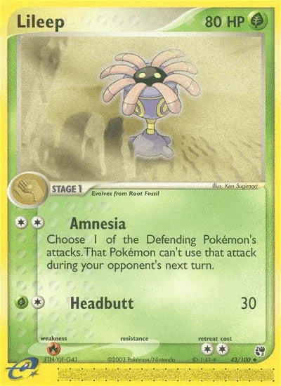 Lileep (43/100) – EX: Sandstorm | Order Today