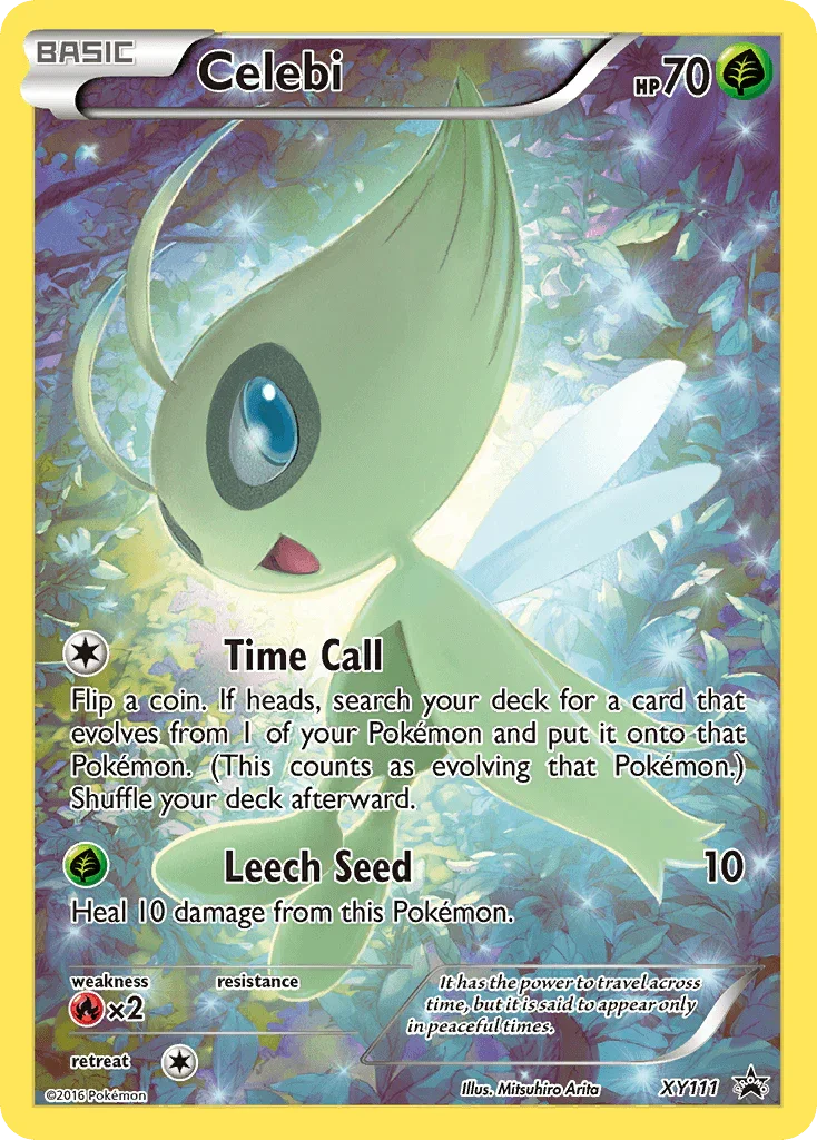 Celebi (XY111) – XY: Black Star Promos - In Stock Now