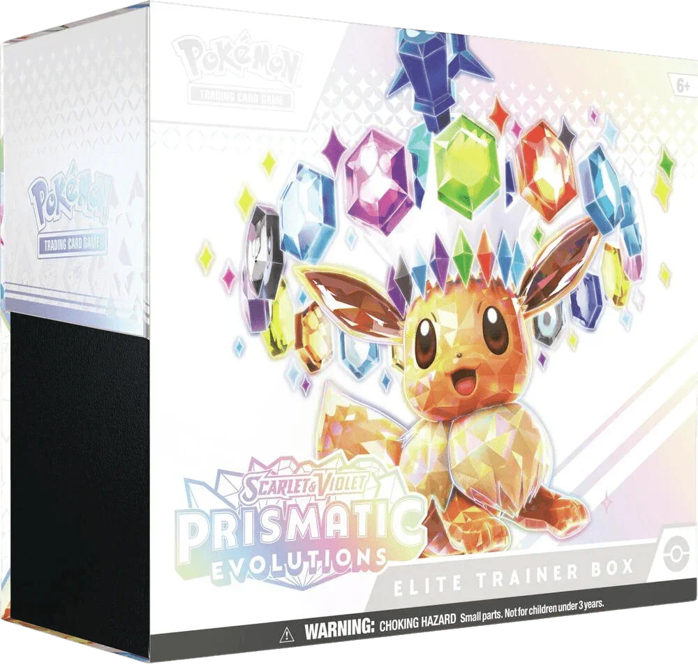 Scarlet & Violet: Prismatic Evolutions - Elite Trainer Box - In Stock Now