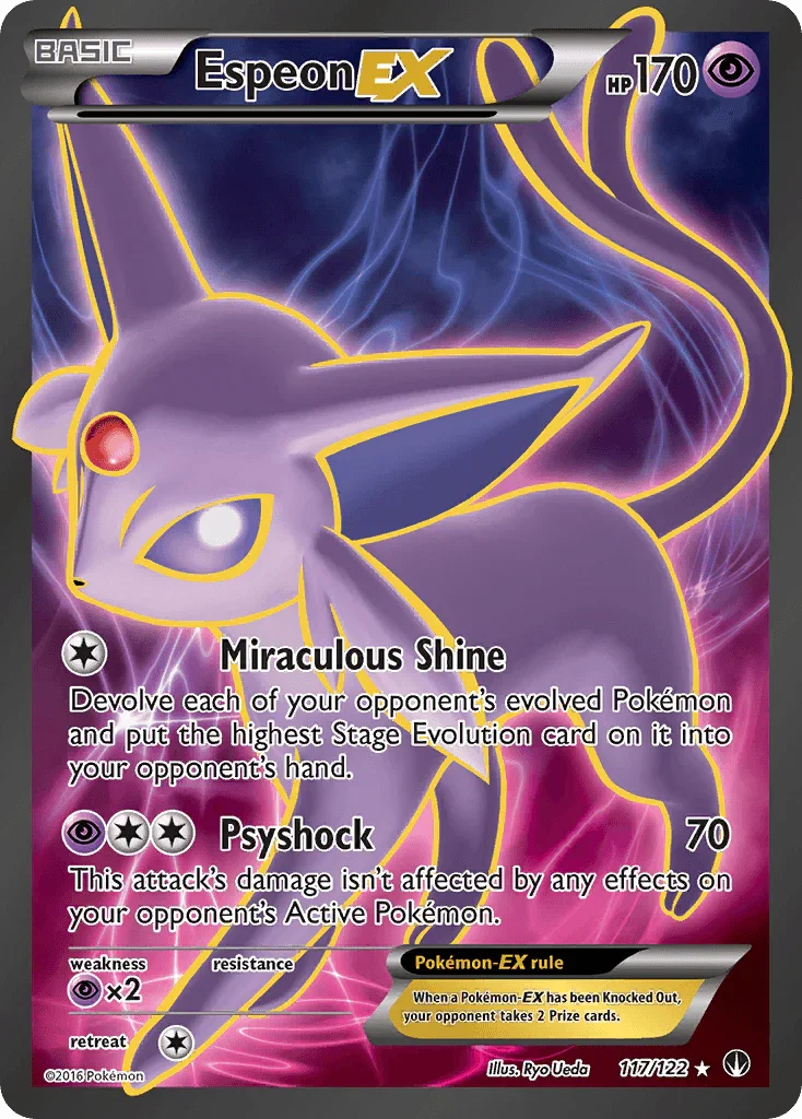 Espeon EX (117/122) – XY: BREAKpoint – For Sale