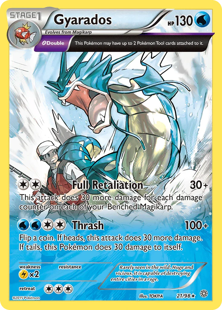 Gyarados (21/98) – XY: Ancient Origins - In Stock Now