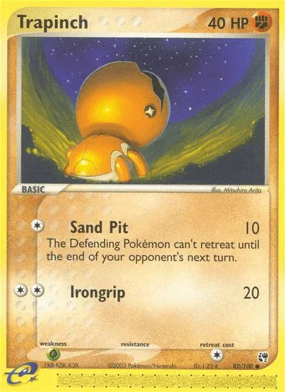 Trapinch (82/100) – EX: Sandstorm - In Stock Now