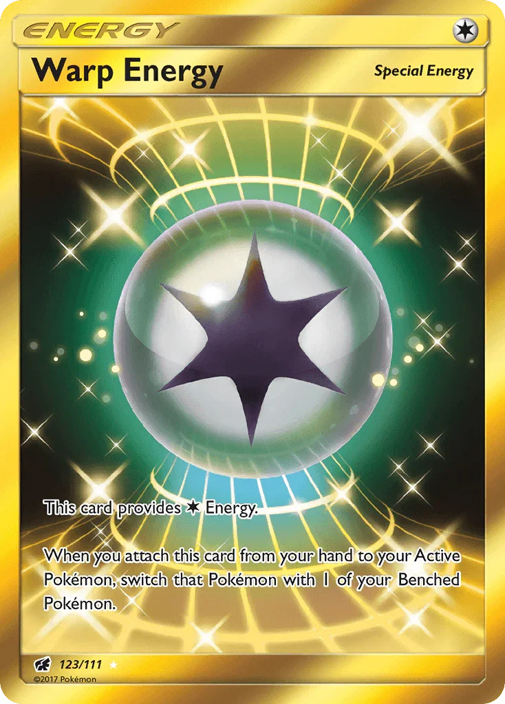 Warp Energy (123/111) – Sun & Moon: Crimson Invasion | Order Now