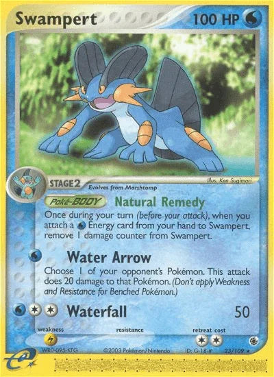 Swampert (23/109) – EX: Ruby & Sapphire - Shop Now
