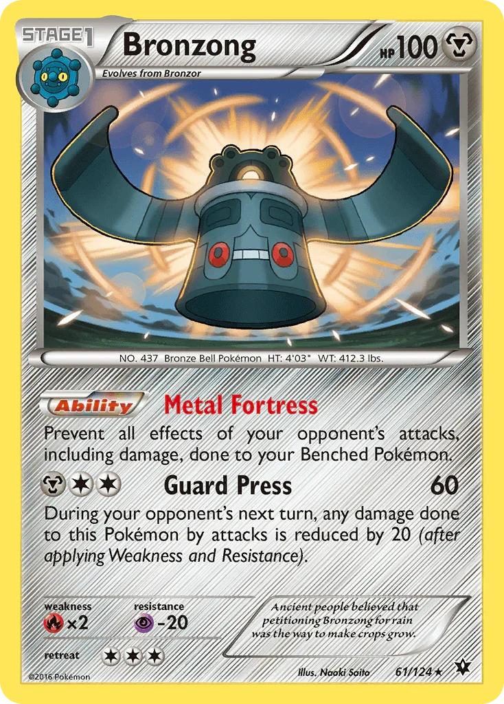 Bronzong (61/124) – XY: Fates Collide | Shop Today