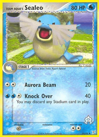 Team Aqua's Sealeo (31/95) – EX: Team Magma vs Team Aqua | Order Today