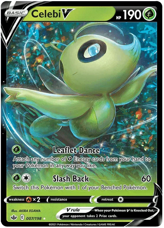 Celebi V (007/198) – Sword & Shield: Chilling Reign – Buy Now