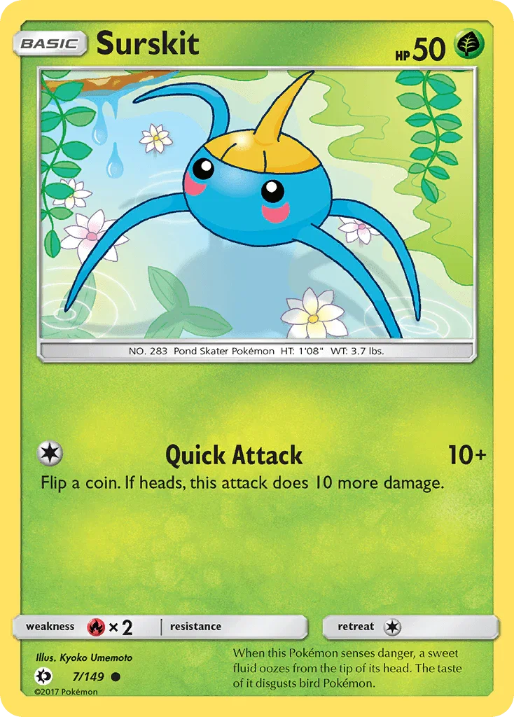Surskit (7/149) – Sun & Moon: Base Set | Order Today