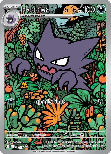 Haunter (027) – Mega Evolutions Promo | Order Now