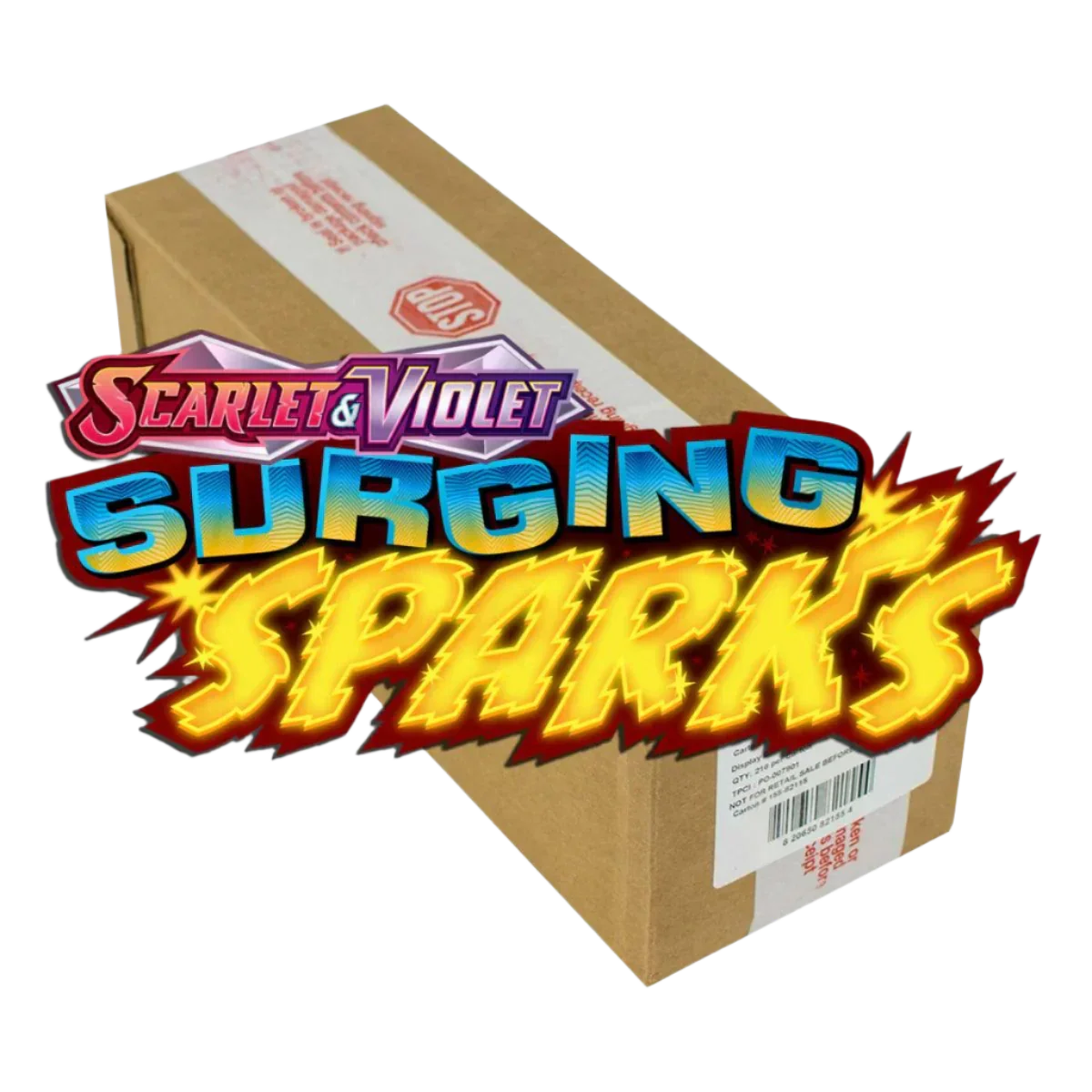 Scarlet & Violet: Surging Sparks - Booster Box Case – For Sale