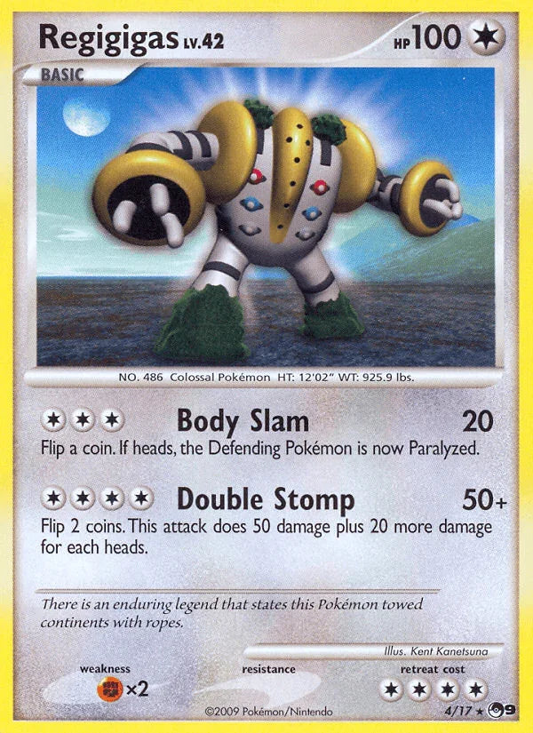 Regigigas (4/17) – POP Series 9 – Buy Now