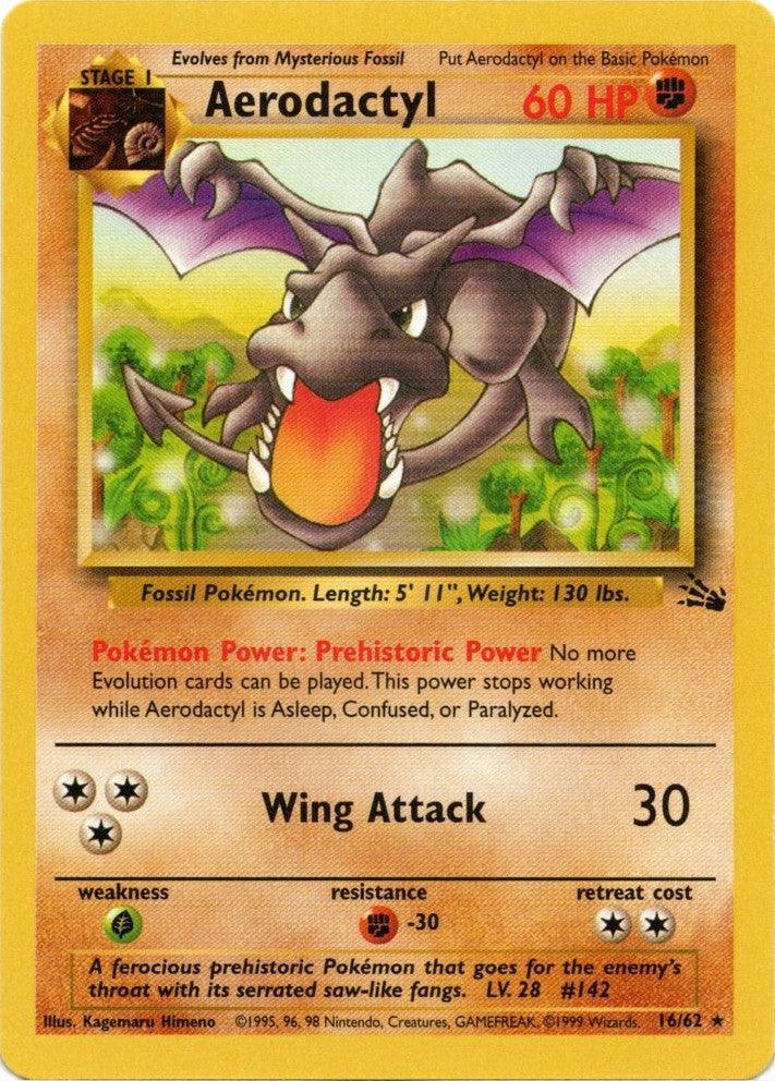 Aerodactyl (16/62) – Fossil Unlimited | Shop Today