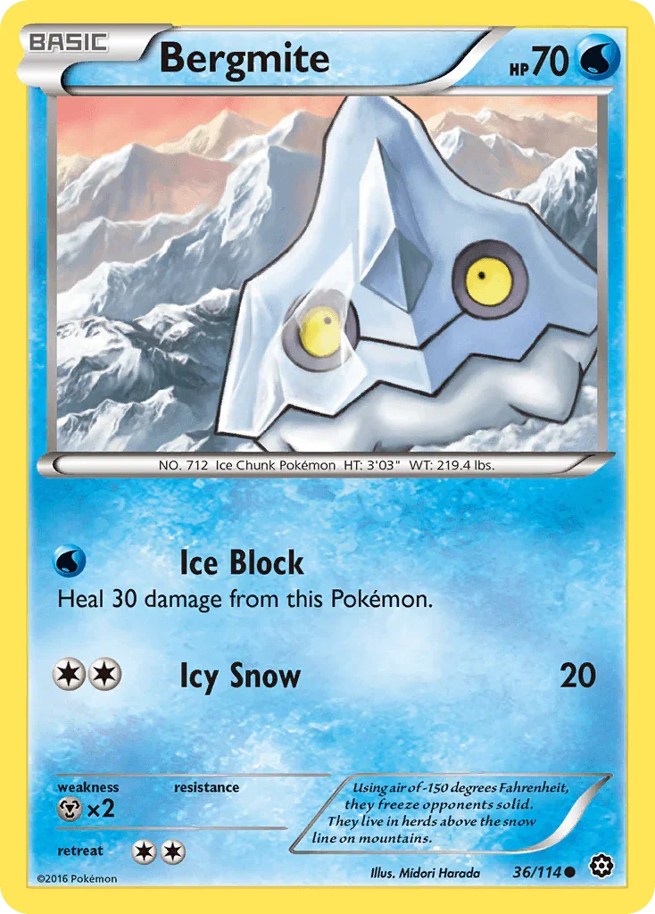 Bergmite (36/114) – XY: Steam Siege | Buy Online