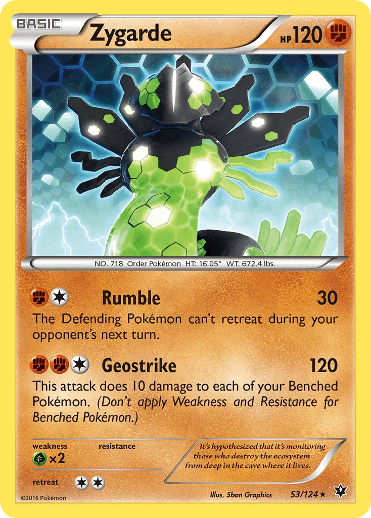 Zygarde (53/124) – XY: Fates Collide – For Sale