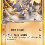 Rhydon (19/106) – EX: Emerald - Authentic Card