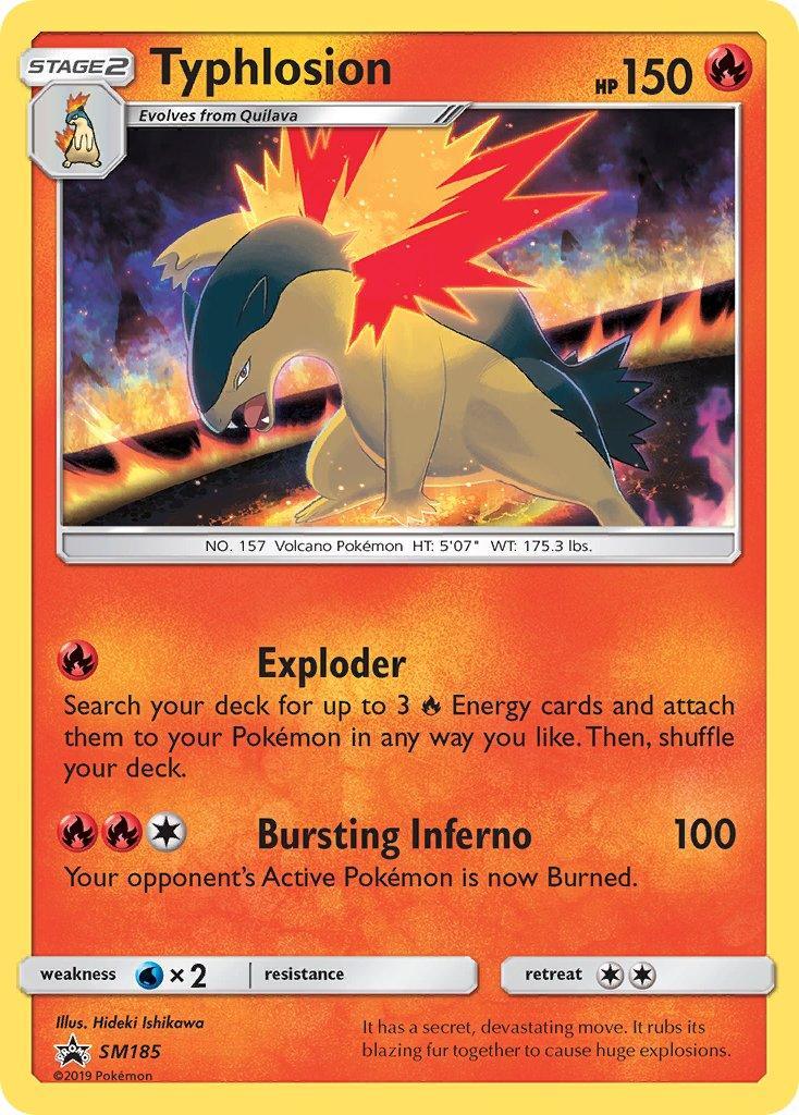 Typhlosion (SM185) – Sun & Moon: Black Star Promos | Fast Shipping