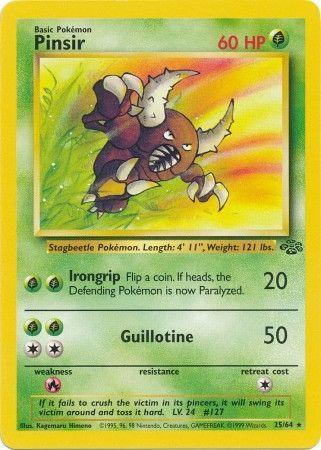 Pinsir (25/64) – Jungle Unlimited - Shop Now