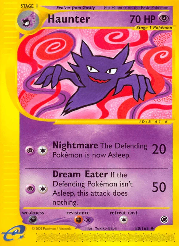 Haunter (80/165) – Expedition: Base Set – For Sale