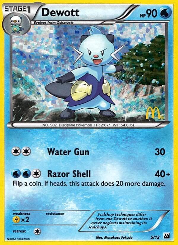 Dewott (5/12) – McDonald's Promos: 2012 Collection - Shop Now