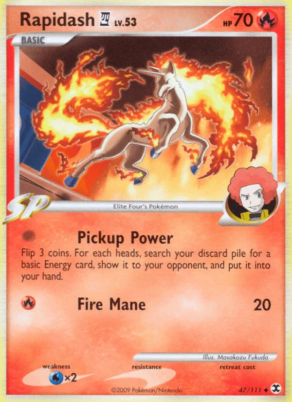 Rapidash (47/111) – Platinum: Rising Rivals – For Sale