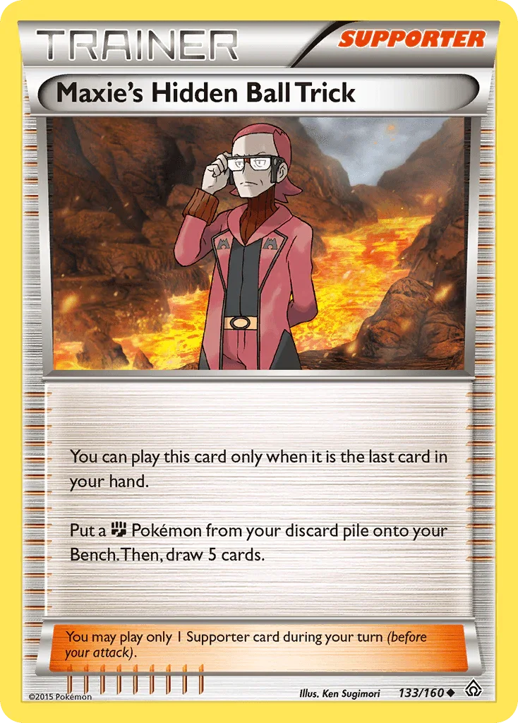 Maxie's Hidden Ball Trick (133/160) – XY: Primal Clash – For Sale