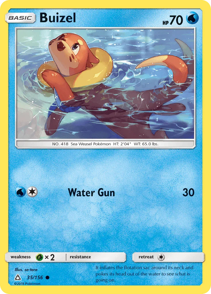 Buizel (35/156) – Sun & Moon: Ultra Prism | Order Now