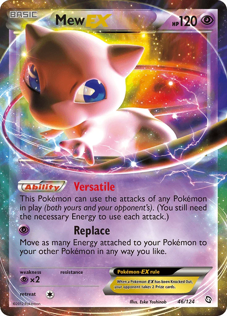 Mew EX (46/124) – Black & White: Dragons Exalted – Buy Now