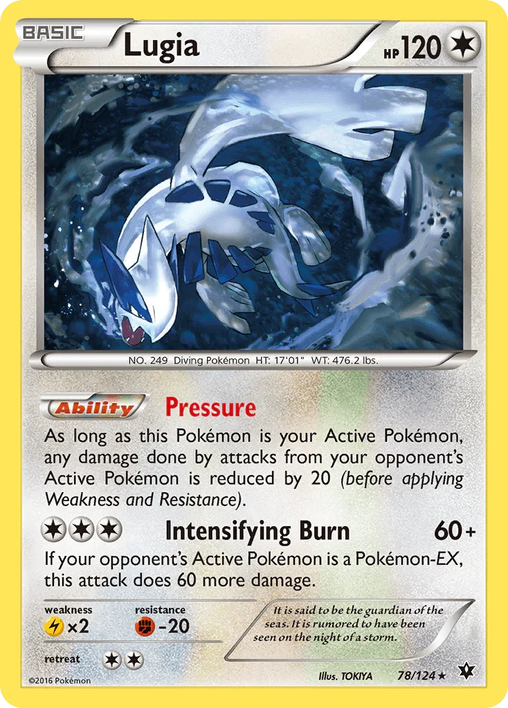 Lugia (78/124) – XY: Fates Collide | Order Now