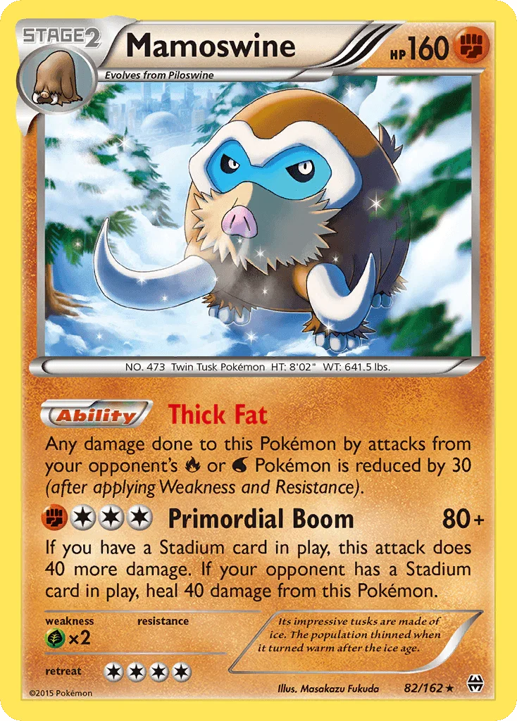 Mamoswine (82/162) – XY: BREAKthrough | Order Now